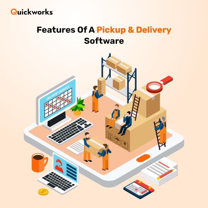 Features of Pickup Delivery App