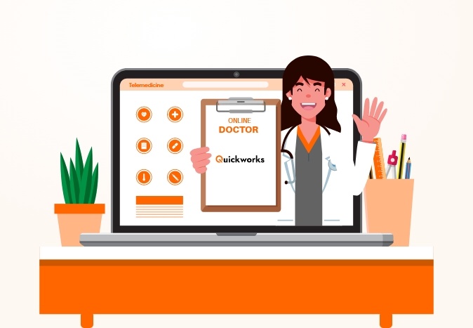 Quickdelivery telehealth medicine app solution